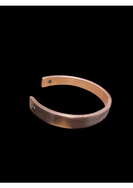 Çift Mıknatıslı Ham Bakır Bileklik ( 𐱅𐰇𐰼𐰜 - Türk ) Işlemeli modelleri