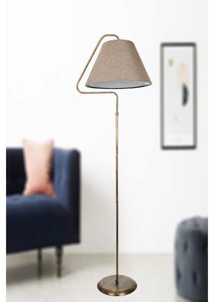 Lambader Üçgen Siyah Bakır Patine K.rengi