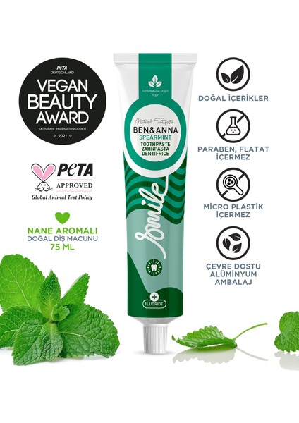 Nane Aromalı Diş Macunu