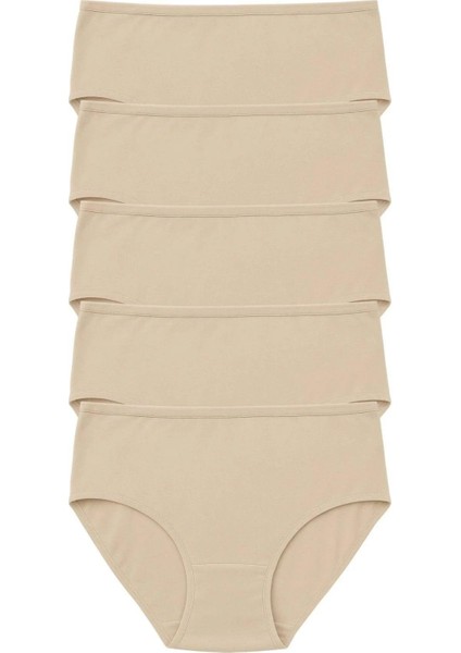 Venüsshopping- PK40003 Büyük Beden Yüksek Bel Külot 5 Li Paket