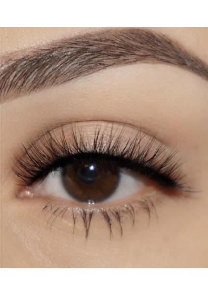 Takma Kirpiğim Beşli Doğal Ipek Takma Kirpik Short Mix Set Ve Powerliner Şeffaf Kalem Yapıştırıcı (APARAT HEDİYE)