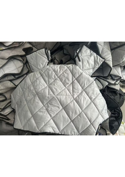 Bınbın Elektrikli Araç Korumalı Battaniye, Kışlık Su Geçirmez, Kalın, Kadife Kaplamalı, Kalın, Sonbahar-Kış Dönemi, Su Geçirmez ve Isıtmalı Elektrikli Bisiklet Sürüşü Için Koruması (Yurt Dışından)