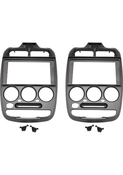 1999 Model 2x 9 Inç Araba Stereo Radyo Ön Panel Ses Çerçevesi Gps Navigasyon Paneli DVD Gösterge Paneli Adaptörü (Yurt Dışından)