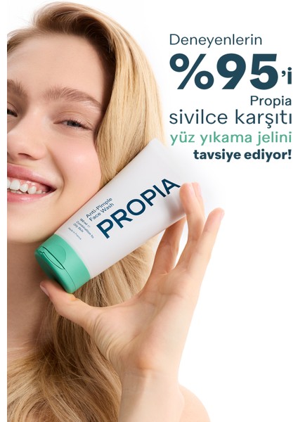 Karma Yağlı Akne Eğilimli Cilt için Sivilce Siyah Nokta Karşıtı Arındırıcı Yüz Temizleme Jeli (150ML X 2) fırsatları