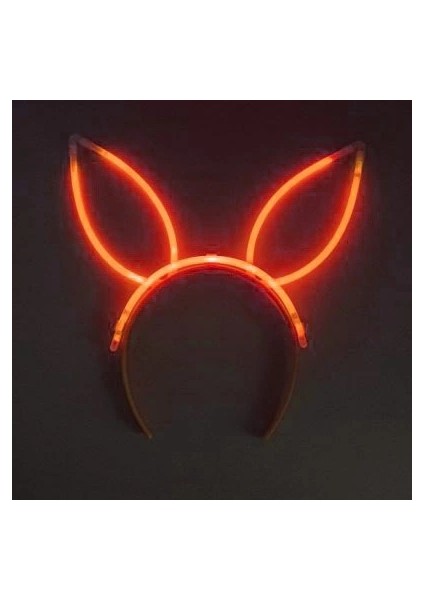 Karanlıkta Yanan Fosforlu Glow Taç 6 Renk 6 Adet modelleri