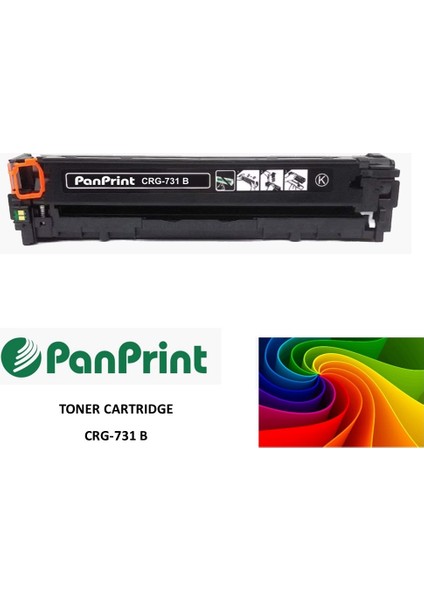 Canon I-Sensys MF-623CN Siyah Muadil Toner (CRG-731)