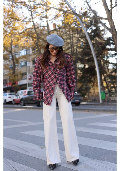 Metal Gold Kemerli Wideleg Jean fırsatları