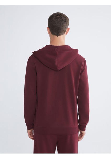 Yeni Sezon Kapüşonlu Uzun Kollu Erkek Fermuarlı Sweatshirt fırsatları