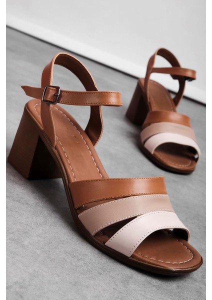 Frzn 03241 5 cm Topuklu Kadın Sandalet modelleri