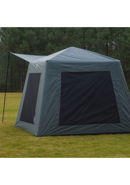 Tenteli Oxford Kumaş Şişme Çadır 4-5 Kişilik 233X233X190CM modelleri
