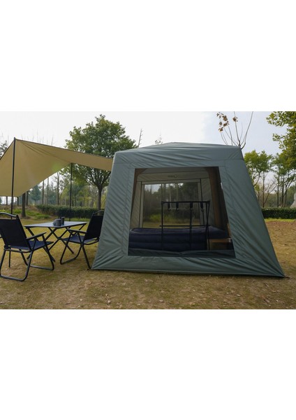 Tenteli Oxford Kumaş Şişme Çadır 4-5 Kişilik 233X233X190CM indirimleri