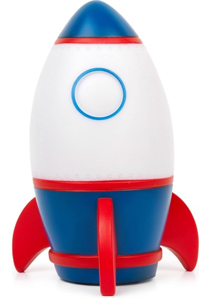 - Çocuklar Için Gece Lambası, 4 Renk, Piller Teslimat Kapsamına Dahildir, 20 Saat Çalışma Süresi, 9,7 x 14 Cm, Uzay Teması