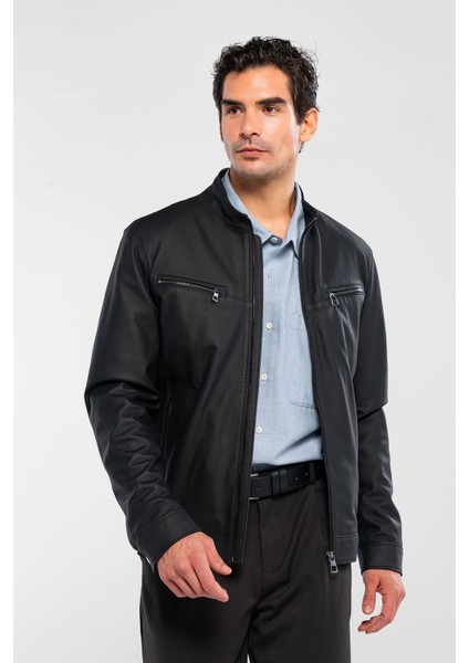 Erkek Hakiki Deri Siyah Deri Mont 571 Smr 768 Erk Dr Mont SK25/26 Sıyah Tafta fiyatları