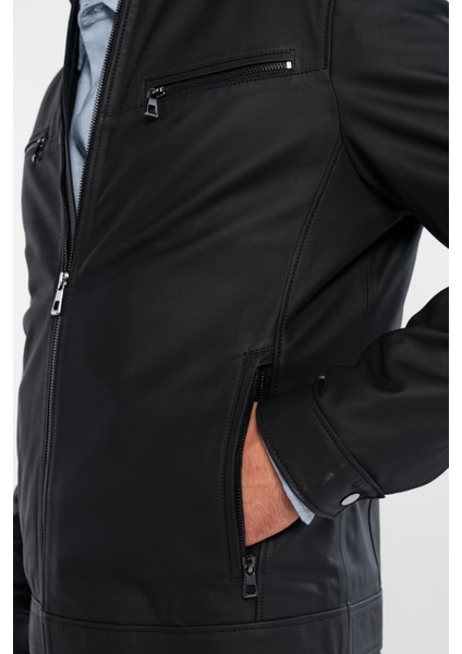 Erkek Hakiki Deri Siyah Deri Mont 571 Smr 768 Erk Dr Mont SK25/26 Sıyah Tafta indirimleri