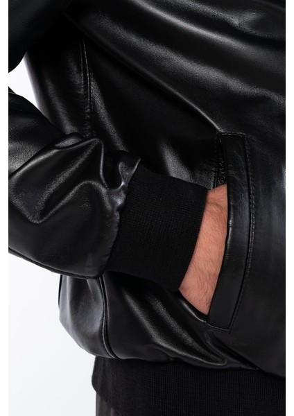 Erkek Hakiki Deri Siyah Deri Mont 415 KLJ-2575 Erk Dr Mont Y25 Sıyah Derı indirimleri