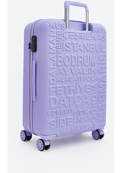 Yeni Sezon Kilit Detaylı Orta Boy Valiz fiyatları