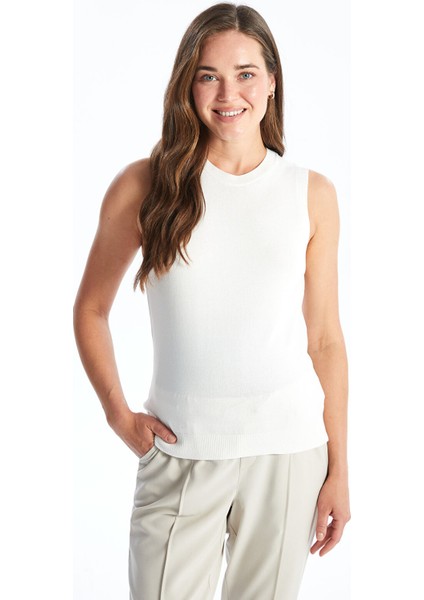 Yeni Sezon Bisiklet Yaka Düz Hamile Triko Süveter fiyatları