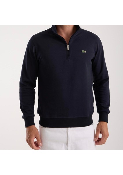 Fermaur Yaka Lacivert Regular Fit Izun Kol