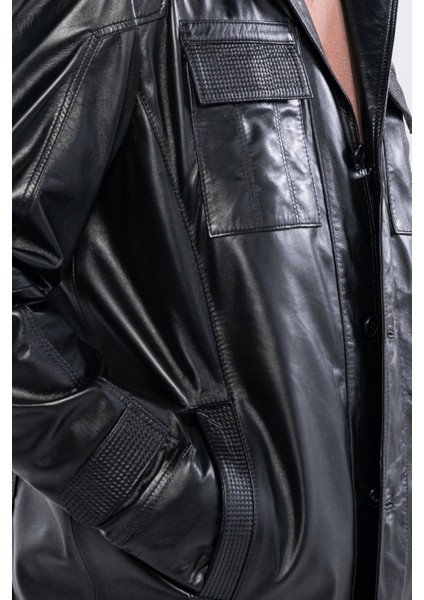 Erkek Hakiki Deri Siyah Deri Mont 415 TNC-331 Erk Derı Mont SK25/26 Sıyah Dr indirimleri