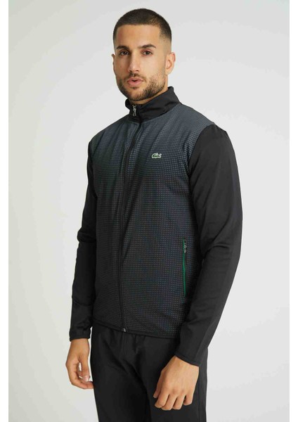 Grafic Dar Kesim Siyah Eşofman