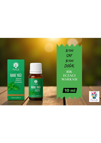 Panlıfe Nane Yağı 10 ml %100 Saf Analiz Sertifikalı ( Markamız Eczacı Kuruluşudur.) fırsatları