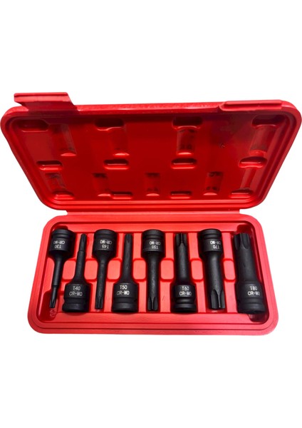 Havalı Uzun Torx Lokma Takımı 8 Parça fiyatları