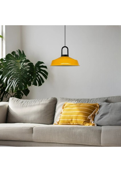 Sarı Asaletli Kilit Kafa Tekli Avize Retro Sarkıt Ofis Showroom Salon Mutfak Avizeleri fiyatları