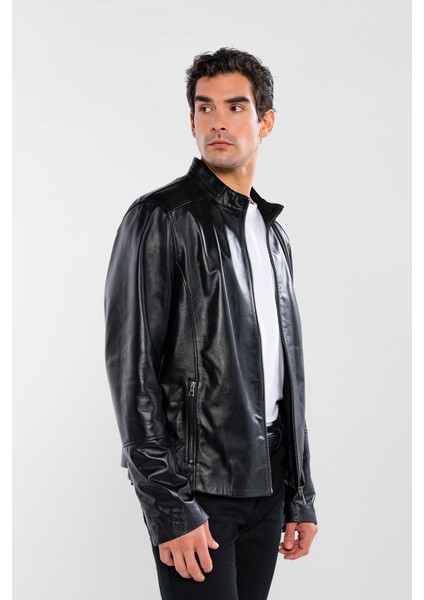 Erkek Hakiki Deri Siyah Deri Mont 415 K-1348 Erk Dr Mont SK24/25 Sıyah Dr fiyatları