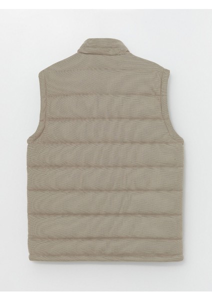 Yeni Sezon Slim Fit Dik Yaka Erkek Şişme Yelek modelleri