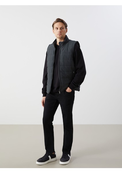 Yeni Sezon Slim Fit Dik Yaka Erkek Şişme Yelek fiyatları