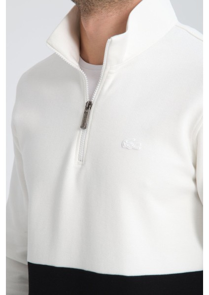 Yarım Fermuar Regular Fit Renkli Uzun Kol indirimleri