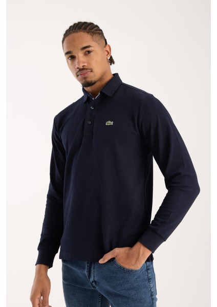 Polo Uzun Kol Lacivert Regular Fit fırsatları