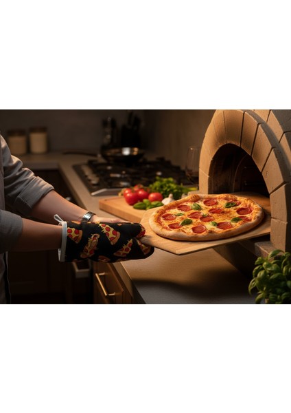 2'li Set Pizza Mutfak Önlüğü Fırın Eldiveni , Bira Mutfak Önlüğü Fırın Eldiveni fiyatları