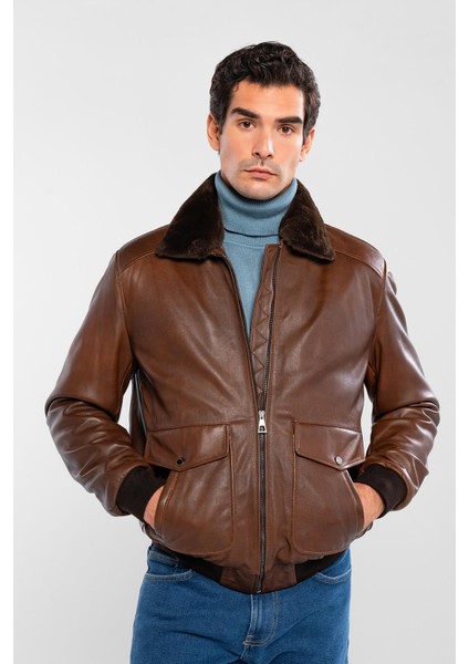 Erkek Hakiki Deri Fındık Deri Mont 415 KLJ-2071 Erk Dr Mont SK24/25 Fındık Dr modelleri