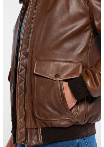 Erkek Hakiki Deri Fındık Deri Mont 415 KLJ-2071 Erk Dr Mont SK24/25 Fındık Dr fırsatları