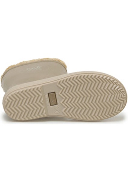 Çocuk Çizme Bej Renk Yumuşak Malzeme ile Konforlu Kullanım Sağlar