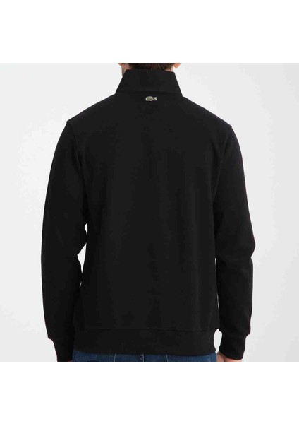 Fermuar Yaka Siyah Regular Fit Uzun Kol fırsatları