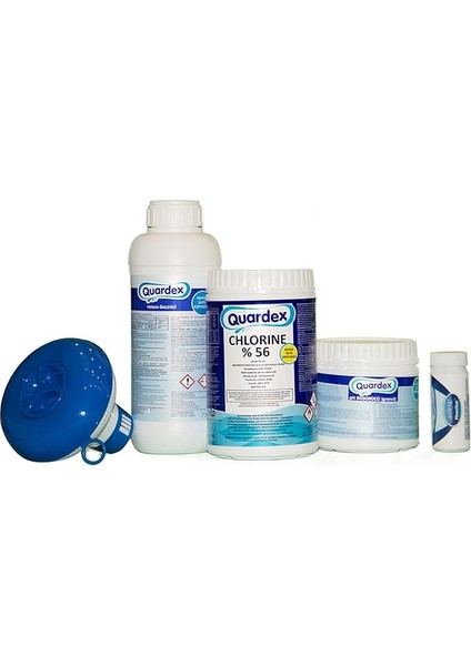 Havuzları Için Kimyasal Seti Full BW709 58142+58210+KLOR+YOSUN Öenleyici+Ph Düşürücü