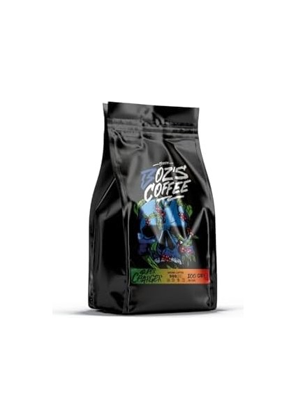 Meryem Boz's Coffee Super Charger Öğütülmüş Filtre Kahve, Orta Kavrulmuş, Yüksek Kafeinli, Sporcu Kahvesi, 100 G