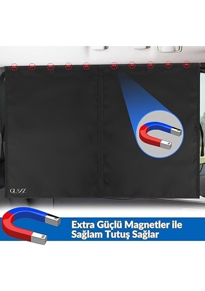 Glanz Mıknatıslı Güneşlik Araç Yan Cam Perdesi 2 Adet Anne Bebek Emzirme İçin Pratik Çözüm modelleri