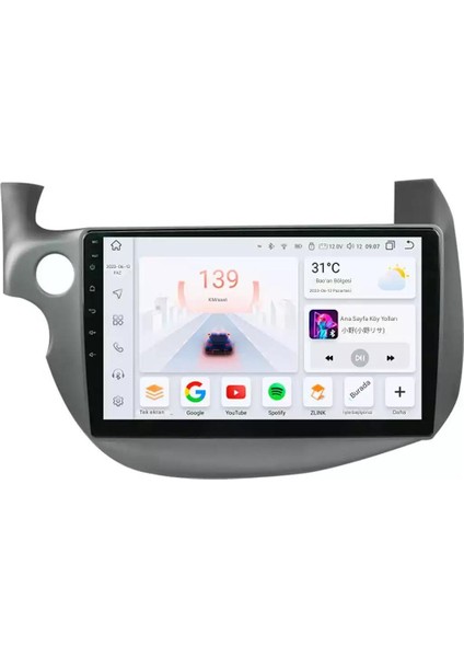 Honda Fit Wifi Gps Carplay 10 Inç 4+64GB Kamera Multimedya Navigasyon Sistemi - 2009-2012 Model fiyatları