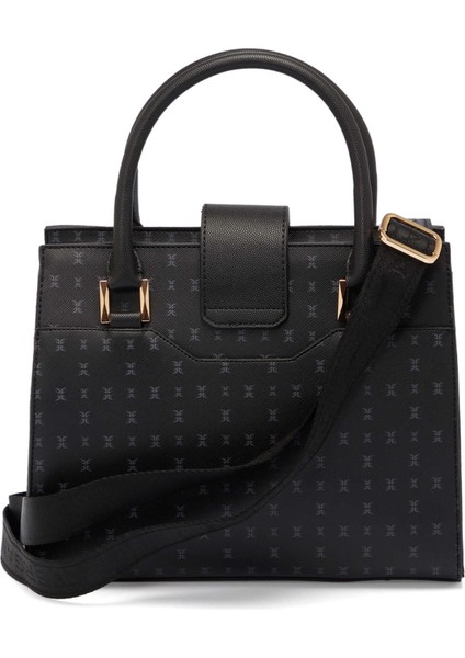 Siyah Print Kadın Omuz Çantası - S25K1PR09184-T0E modelleri