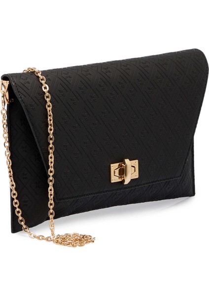 Siyah Print Kadın Omuz Çantası - S25K1PR09187-R0P fiyatları