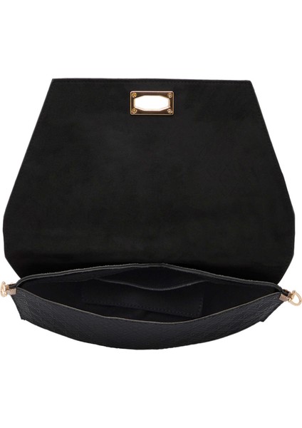 Siyah Print Kadın Omuz Çantası - S25K1PR09187-R0P fırsatları