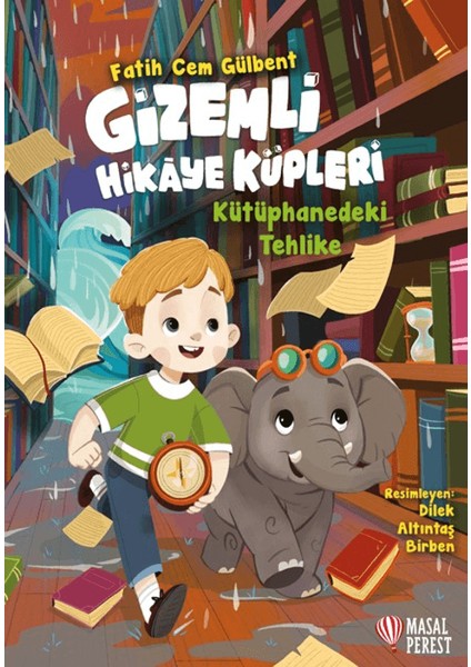 Gızemli Hikaye Küpleri - Kütüphanedeki Tehlike - Fatih Cem Gülbent