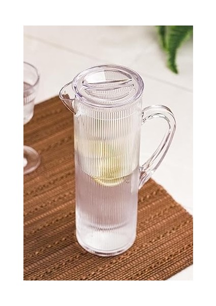 Arkilik Barok 1,5 Lt Şeffaf Sürahi (Buzdolabı Kapak Rafına Sığar) fiyatları