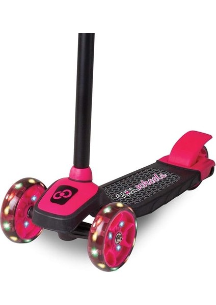 Wheels Scooter Işıklı Pembe fiyatları