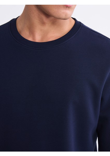 Yeni Sezon Bisiklet Yaka Erkek Sweatshirt modelleri