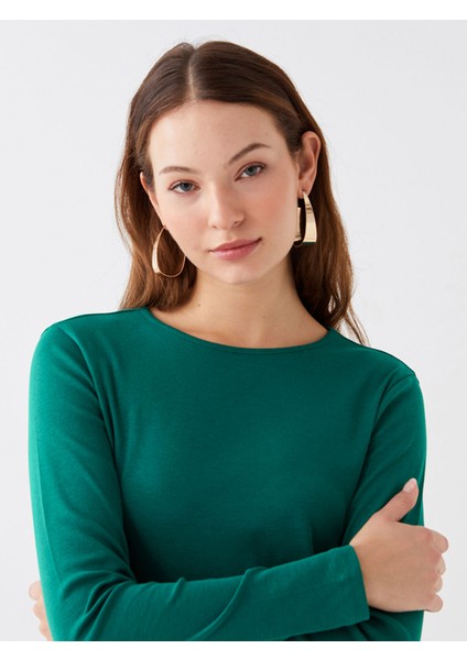 Yeni Sezon Bisiklet Yaka Kadın Body