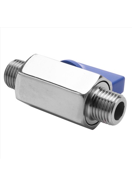 6x Paslanmaz Çelik Bilyalı Valf - 1/4 Inç Npt Iplik Erkek Küçük Mini Top Valfı (1/4inch Erkek ve Erkek) (Yurt Dışından) fiyatları